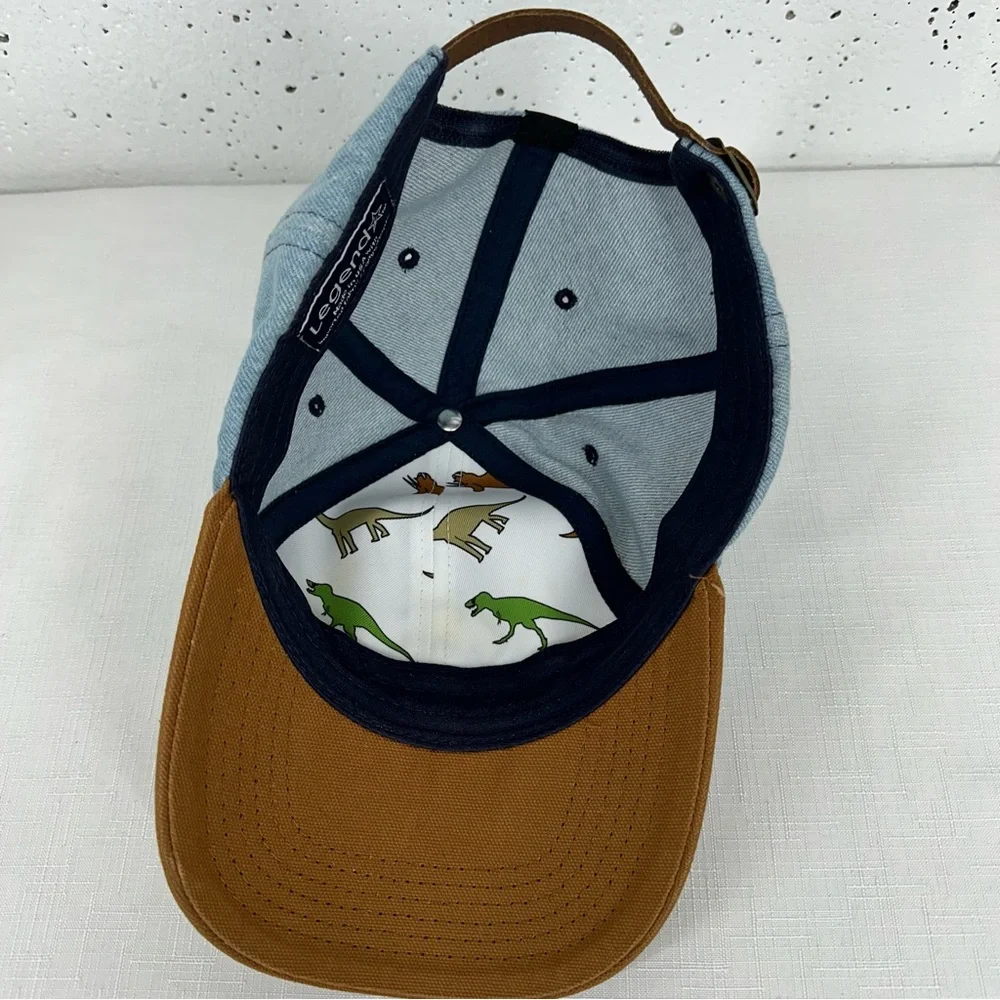 Legend 5 Panel Denim Adjustable Baseball Hat